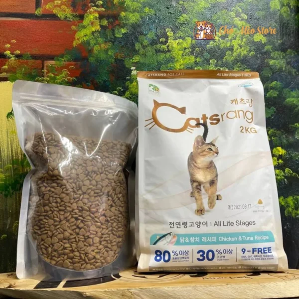 Hạt Catsrang 5Kg- Thức Ăn Khô Cho Mèo Mọi Lứa Tuổi