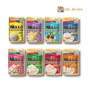 Pate Mèo Dạng Thạch Nekko Jelly 70g 28 Vị Nội Địa Thái Lan