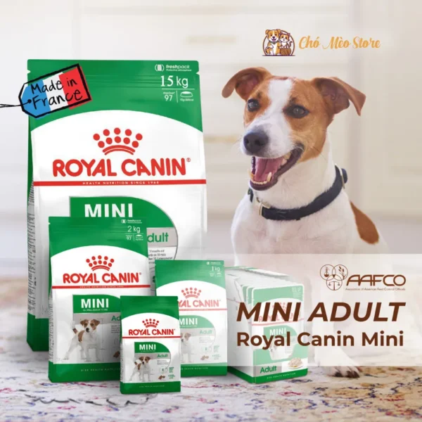 Royal Canin Mini Adult - Thức Ăn Hạt Cho Chó Trưởng Thành Giống Nhỏ