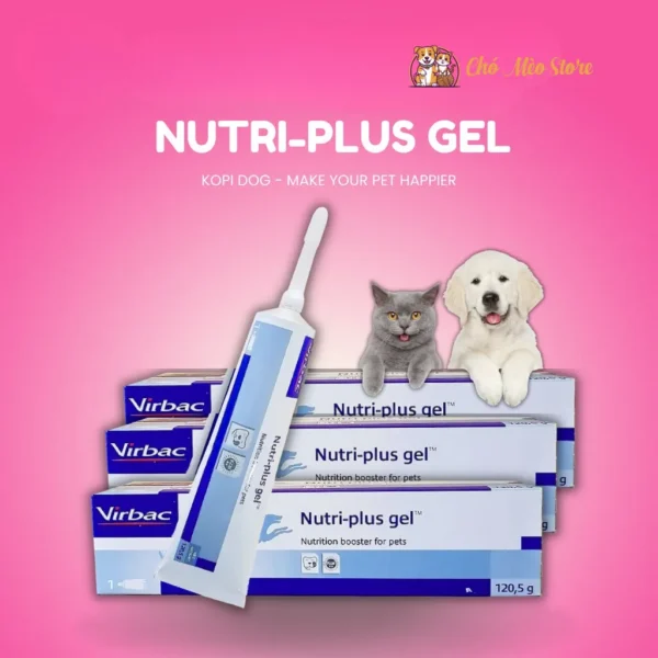 Virbac Nutri Plus Gel Dinh Dưỡng Dành Cho Chó Mèo 120g